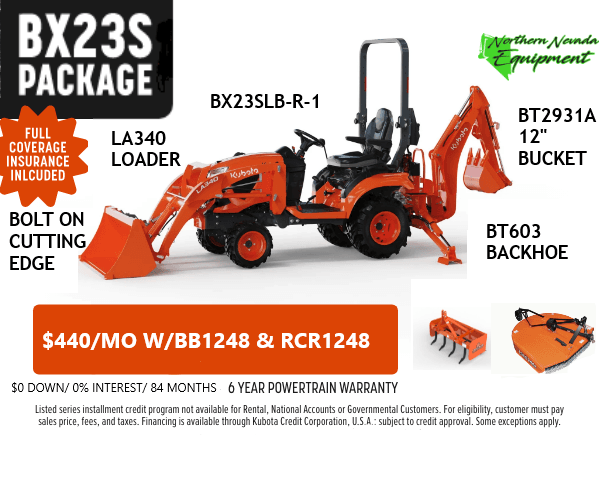 BX23S Tractor Package