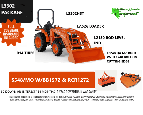 L3302 Tractor Package